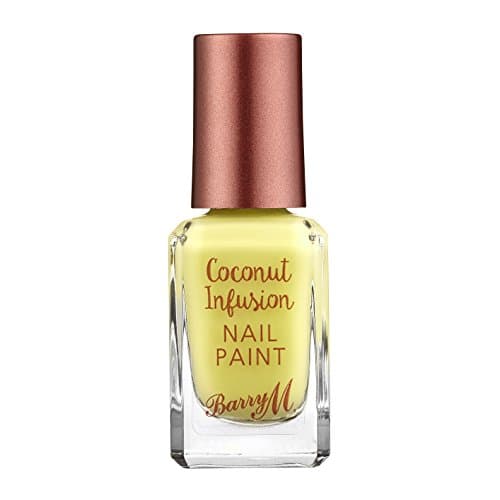 Image of Barry M Cosmetics Coconut Infusion Nail Paint, Lemonade