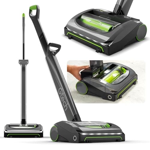 Image of Gtech AirRAM MK2 | Lightweight Cordless Vacuum Cleaner for Carpets, Hard Floor, Pet Hair | 22V Li-ion Battery 40 Mins Runtime