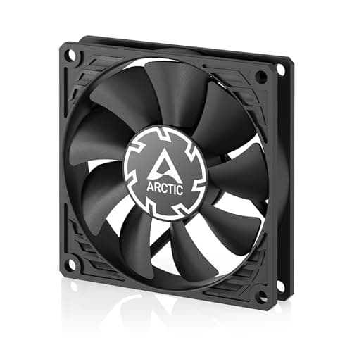 Image of ARCTIC P8 Slim PWM PST - 80 mm case fan, optimised for static pressure, case fan with PST connection (PWM Sharing Technology), DC fan, extra slim - 15 mm, 300-3000 rpm - Black