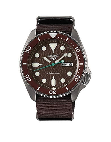 Image of Seiko Men's Analogue Automatic Watch with Cloth Strap SRPD85K1