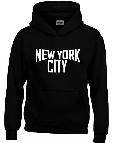 Image of Crown Designs New York City Unisex Hoodies for Men, Women & Teenagers - Black / 4X-Large