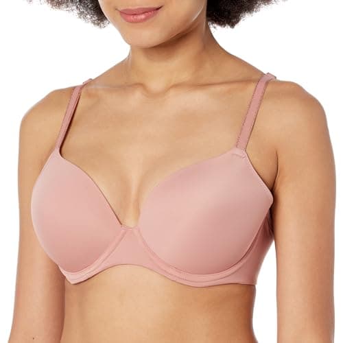 Image of Freya Women's Undetected Underwire Demi T-Shirt Bra, Ash Rose, 28FF US