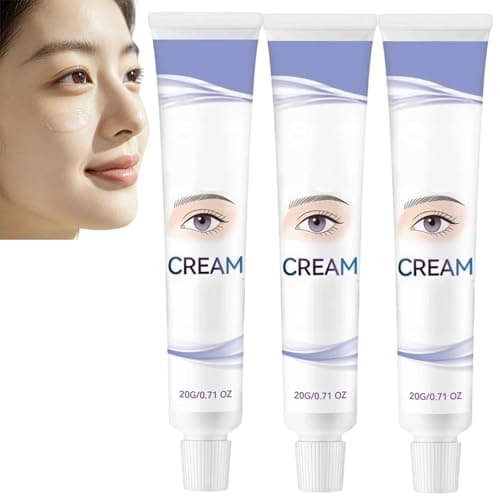 Image of Hydrating Eye Cream - Gentle Daily Under Eye Moisturizer, Lightweight Comforting Eye Cream for Dry & Sensitive Skin, Fragrance-Free Hydration Therapy for Supple, Smooth Skin (3pcs)