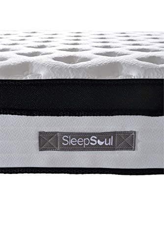 Image of Birlea SleepSoul Cloud Single 90cm 3FT Mattress Pillow Top Memory Foam Pocket, White