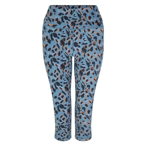 Image of Dare 2b Women's Influential 3/4 Gym Leggings Blue