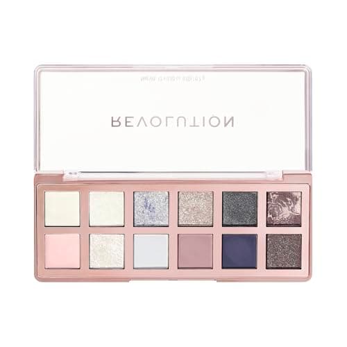 Image of Revolution The Celestial Icon Ethereal Nudes Palette, 12 Eyeshadow Shades, High-Impact Pigment, Vegan & Cruelty-Free