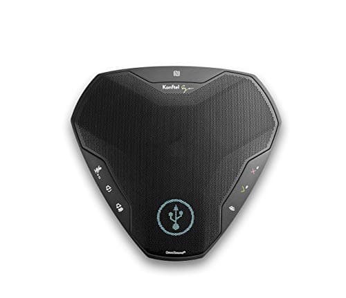 Image of Konftel Ego Portable Conference Speakerphone (USB/Bluetooth) Skype for Business/Mobile Music Speaker