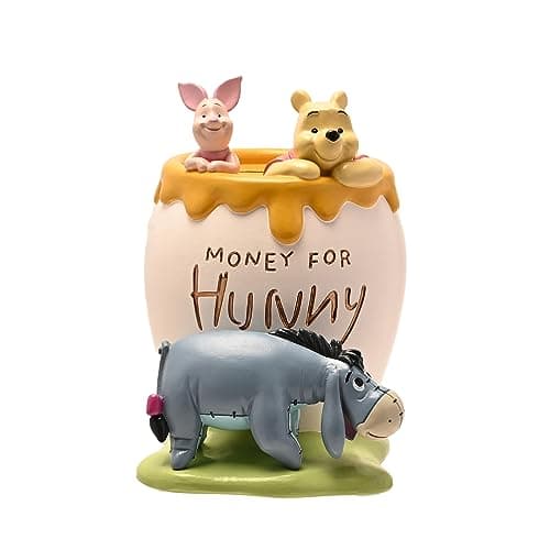 Image of Disney Winnie The Pooh Resin Money Bank 'Money For Hunny'