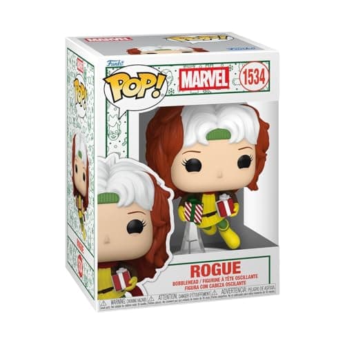 Image of Funko Pop! Marvel: HoliDivas - Rogue - X-Men - Collectable Vinyl Figure - Gift Idea - Official Merchandise - Toys for Kids & Adults - Marvel Fans - Model Figure for Collectors and Display
