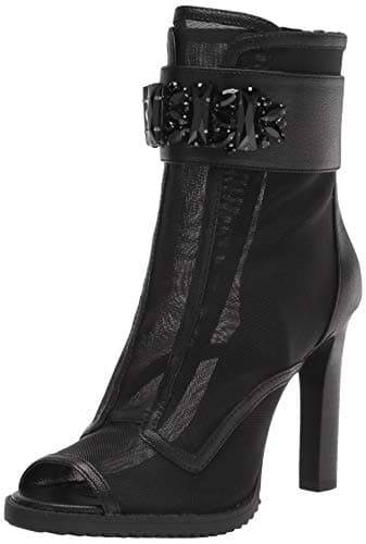 Image of KARL LAGERFELD Paris Women's Blayze Fashion Boot Ankle, Black, 5.5 UK