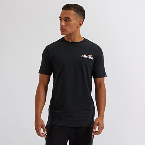 Image of Ellesse Men's Voodoo T Shirt, Black (Black), XXL UK