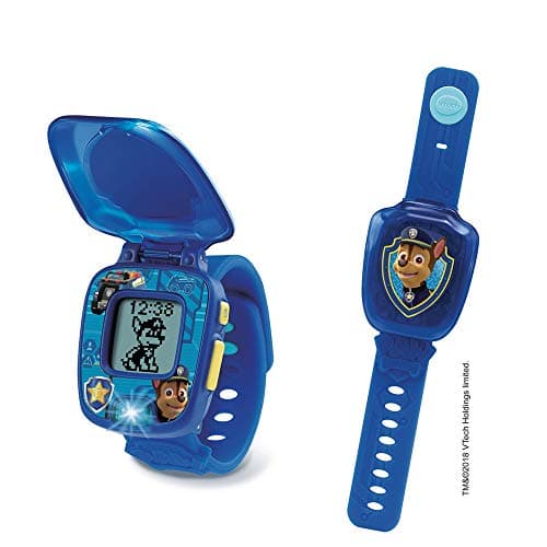 Image of VTech - Paw Patrol - Chase's Interactive Game Watch, Multifunction Children's Watch - FR Version