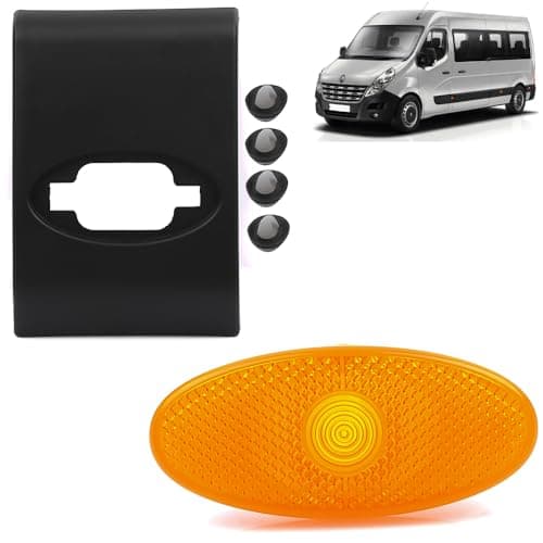 Image of ROBUST Left Door Moulding Strip Panel and Side Marker Lamp for Nissan NV400 Opel Vauxhall Movano B Renault Master III Mk3 261B00001R 2618000Q0A 4419475 93197564