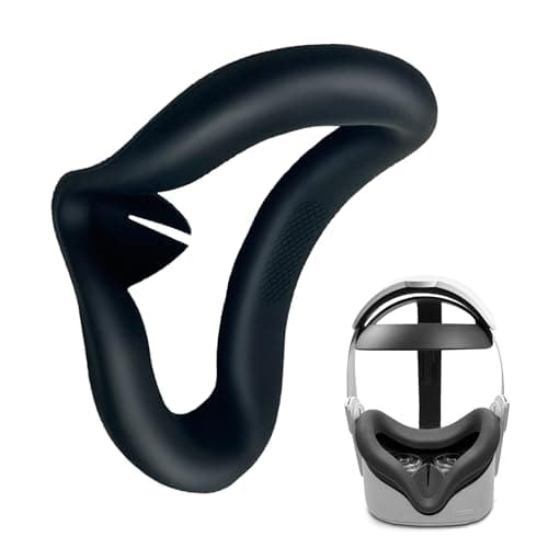 Image of Facial Interface for Meta Quest 2, Face Cover Pad for Oculus Quest 2, Sweat-Proof PU Quest 2 Face Pad, Foam VR Face Pad Cushion for Oculus Quest 2 Accessories