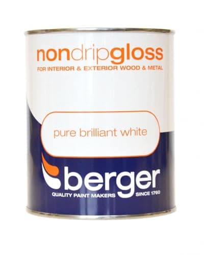 Image of Berger 750Ml Non Drip Gloss Pure Brilliant White