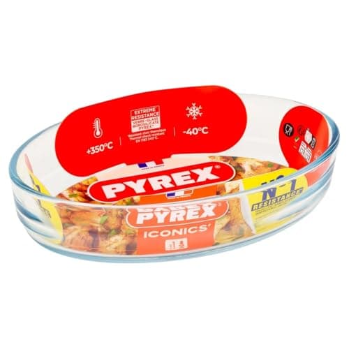 Image of Pyrex Clear Oval 21cm Roaster