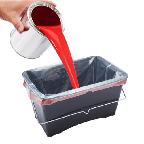 Image of ProDec 10 pcs 15 litre Recycled Plastic Paint Scuttle Liners for Quick, Mess Free, Water Free Paint Colour Changes, No Hassle Easy Clean Up, Avoids Washing Paints Down Sinks, Compatible Scuttles