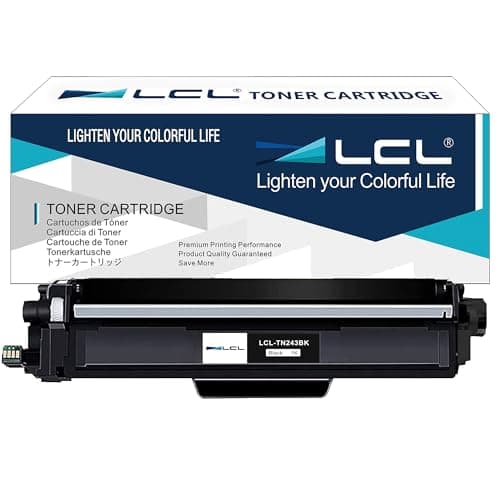 Image of LCL Toner Cartridge TN243 TN-243 TN243BK TN-243BK (1Black) Compatible with Brother HL-L3270CDW HL-L3230CDW MFC-L3750CDW MFC-L3710CDW MFC-L3770CDW MFC-L3730CDW DCP-L3510CDW MFC-L3750CDW MFC-L3770CDW