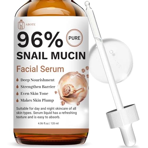 Image of Snail Mucin Face Serum 120ml with Pure 96% Snail Secretion Filtrate (120ml)
