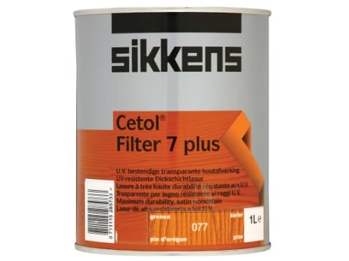 Image of Sikkens SIKCF7PP 1L Cetol Filter 7-Plus Translucent Woodstain Pine