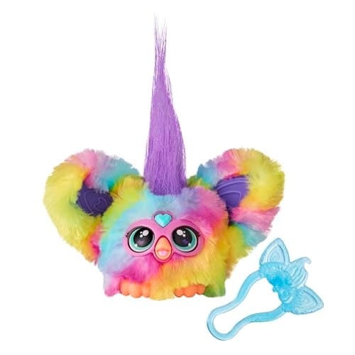 Image of Furby Furblets - Series 1 Collectible - Ray-Vee Mini Electronic Plush Toy with Sounds for Kids, Interactive Talking Collectible, Soft to the Touch