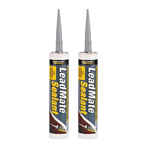 Image of Everbuild 2 X LEAD Lead Mate Sealant 310 ml - Grey