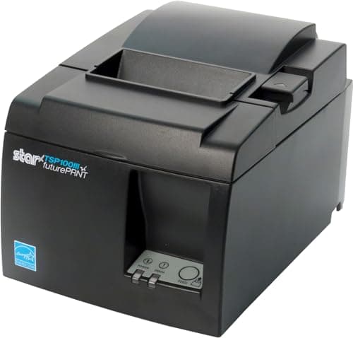 Image of TSP143IIILAN (No Bluetooth) Direct Thermal POS printer 203 x 203DPI - POS receipt printer (Direct Thermal, POS printer, 48/64, 250mm/sec, 43 ppm, 203 x 203 DPI)