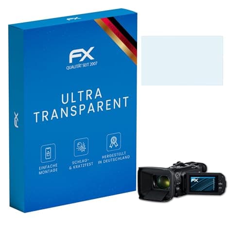 Image of atFoliX Screen Protection Film compatible with Canon Legria HF G60 Screen Protector, ultra-clear FX Protective Film (3X)