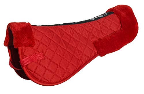 Image of Rhinegold 0 Rhinegold Comfort Pad-full-red Saddle Pad, Red, Full UK