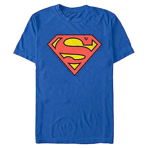 Image of DC Comics Men's Wbsm0051-10001004 T-Shirt, Royal, Medium