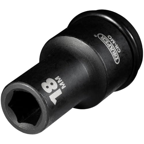Image of Draper 419D-MM Expert 5050 Square Drive Hi-Torq 6-Point Deep Impact Socket,18mm 3/4-inch
