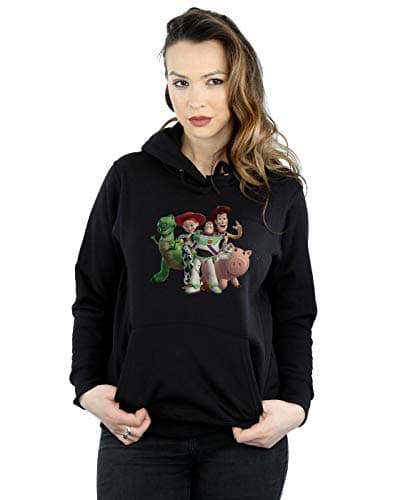 Image of Disney Women's Toy Story 4 Group Hoodie Black XX-Large