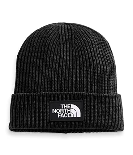 Image of The North Face Logo Box Beanie Hat TNF Black One Size