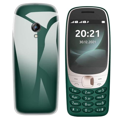 Image of OAGELIM Case Compatible with Nokia 6310 2021 Case Shockproof TPU Soft Flexible Gel Protective Phone Cover with Anti-Scratch & Military-Grade Anti-Drop (Clear)