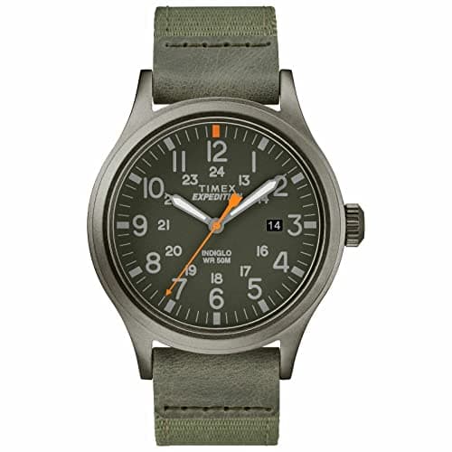 Image of Timex Expedition Scout Men's 40mm Fabric Strap Watch TW4B14000, Dark Green