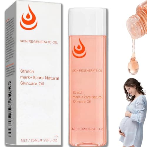 Image of Stretch Mark Oil 125ml, Scar & Stretch Mark Treatment, Boosts Collagen, Lifts Skin, Improves Scars & Uneven Skin Tone, Natural Moisturizing Formula