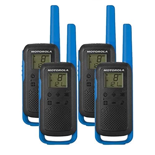 Image of Motorola TLKR T62 PMR446 2-Way Walkie Talkie Radio - Blue (Quad)