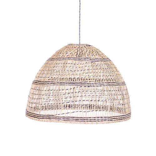 Image of Seagrass Ceiling Light Shade Easy Fit Mid-Century Style Hanging Pendant Light Lampshade Kitchen Island Dining Room Living Room Hallway Landing Downlighter Lamp Shade E27