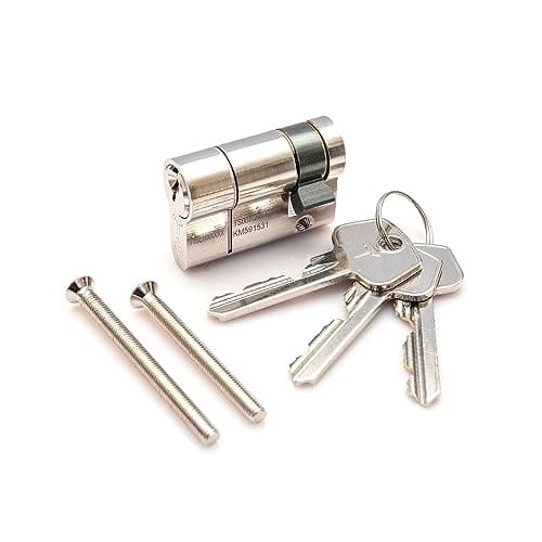 Image of High Security - TSS 1 Star Half (Single) Lock Euro Cylinders TS007 1 Star Lock, Kitemarked and Insurance Approved with 3 (35mm/10mm (45mm Total Length)