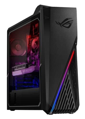 Image of ASUS ROG Strix GA15DK Gaming Desktop PC, AMD Ryzen 7 5800X, GeForce RTX 3070, 16GB DDR4 RAM, 1TB SSD, Wi-Fi 5, Windows 10 Home, GA15DK-DS776