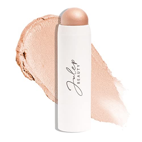 Image of Julep Skip The Brush 2-in-1 Colour Stick for Cheeks and Lips (Sheer Glow) Cream to Powder Blusher and Lip Balm - Cream Blush Enriched with Vitamin E for Hydrated, Healthy Skin & Lip Care