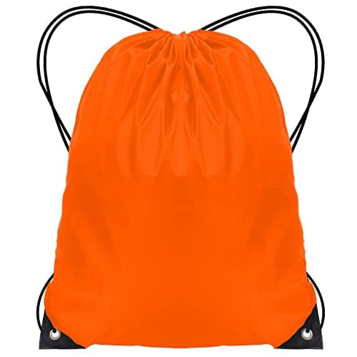 Image of JFmall Drawstring Bags, Swim PE Bags Drawstring Gym Bag for Kids Adults String Swimming Sports Bag for School Sports Swimming Gym Travel