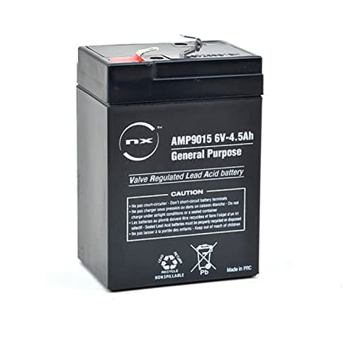 Image of 6V Battery, 6 Volt 4.5ah battery, 6V 4.0Ah Lead Acid Rechargeable Battery For General purpose, Bikes, Ride On Electric Motorcycle ride on Bike