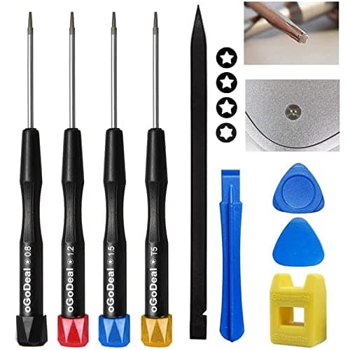 Image of Precision Pentalobe Screwdriver Set, 0.8 mm, 1.2 mm, 1.5 mm (P2/TS1, P5/TS4, P6/TS5) for Apple iPhone, MacBook Pro, Air Retina