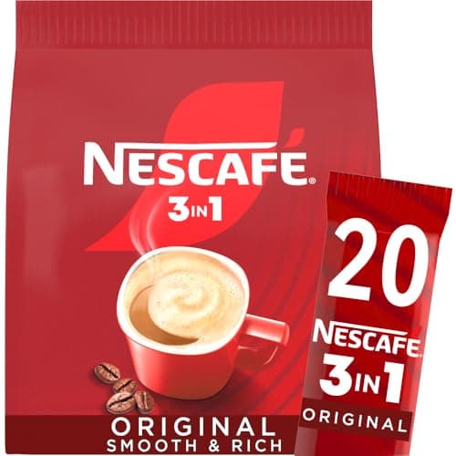 Image of NESCAFÉ 3 IN 1's Original (1 Pack 20 Drinks)