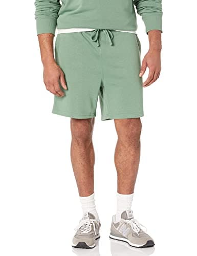Image of Amazon Essentials Men's Lightweight Sweat Shorts (Available in Big & Tall), Sage Green, M