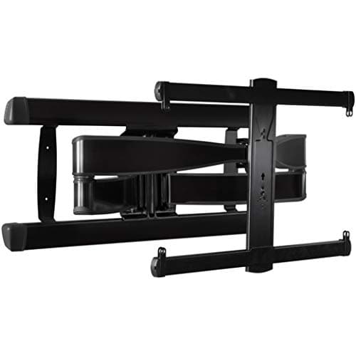 Image of Sanus Vlf728 (B2) Slim Full Motion Swivel TV Bracket (42-90"), Black