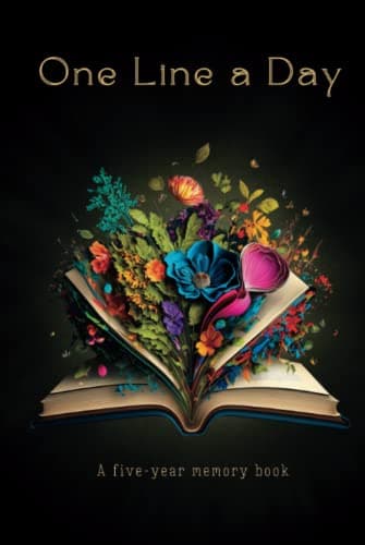 Image of One Line a Day A five-year Memory Book: Magical series: Dated and Lined Journal for Daily Reflection and Mindfulness | One sentence a day | book cover
