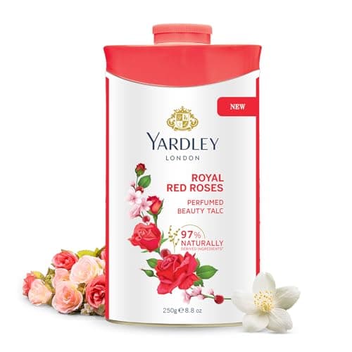 Image of Yardley Red Rose Perfumed Talc 250 g