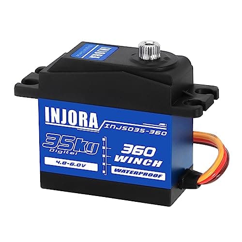 Image of INJORA 35KG Digital Servo Waterproof 360° Rotation for RC Crawler Car Boat Model